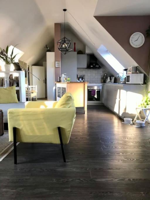 Light Flow Stylish Attic House. M. Balcony Rastatt Bagian luar foto